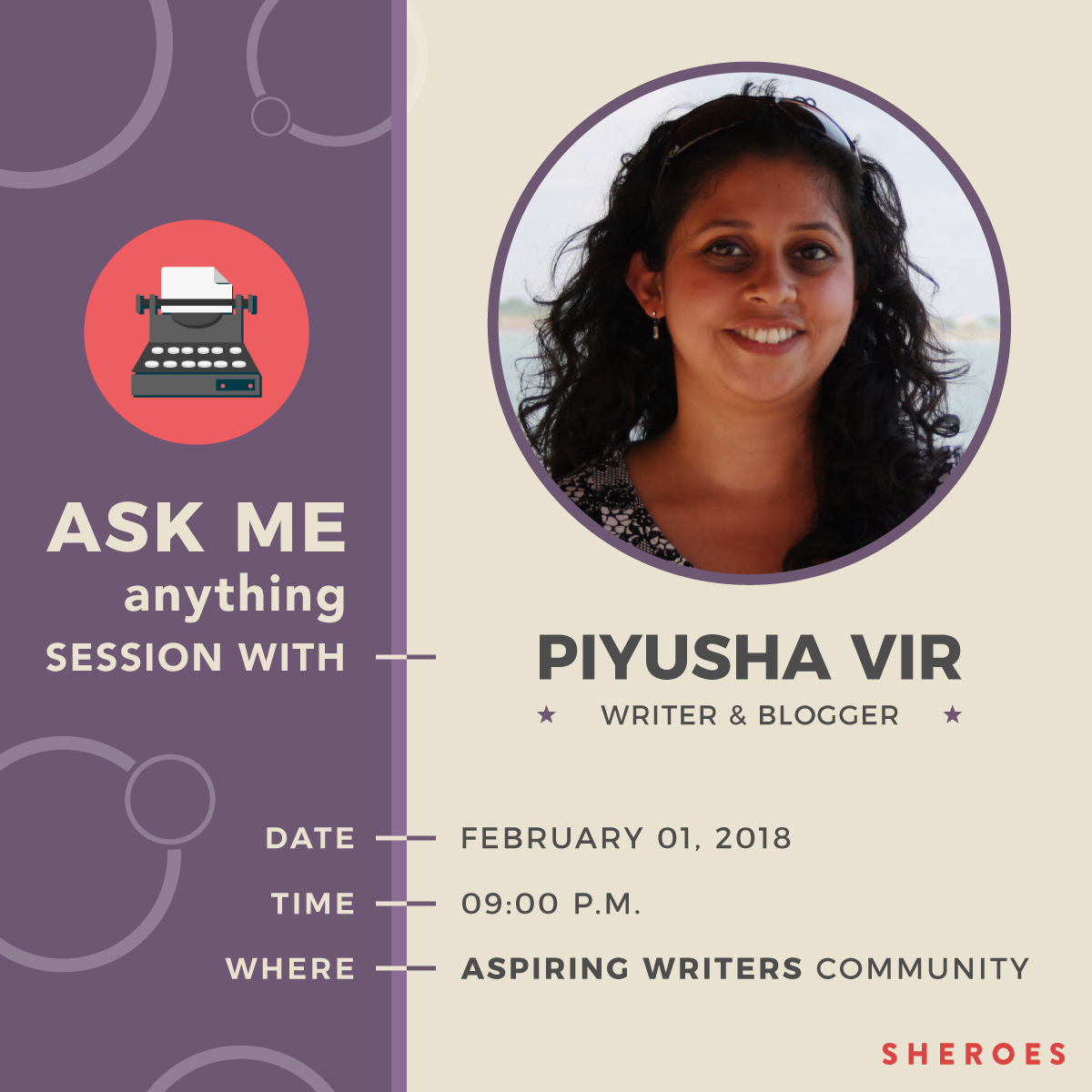 Sheroes AMA Poster